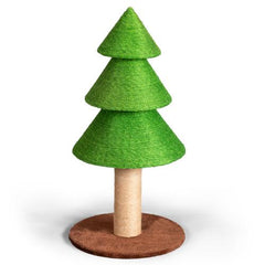 Rebuyhome 59In Large Tall Christmas Tree Cat Tower with 2 Cat Condos & Scratching Post, Soft Fleece Cat Tree with Teaser Toy & Sturdy Base & Built-In Openings for Indoor Cats, Green & White, Green, Pink