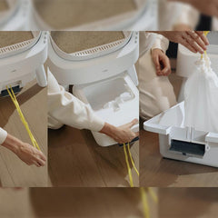 Petpivot Autoscooper 11: Open-Top Self-Cleaning Cat Litter Box with Odor-Free Disposal & Bonus Trash Bags