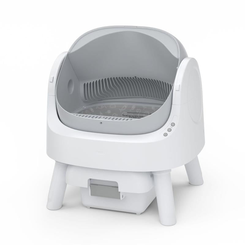 Petpivot Autoscooper 11: Open-Top Self-Cleaning Cat Litter Box with Odor-Free Disposal & Bonus Trash Bags